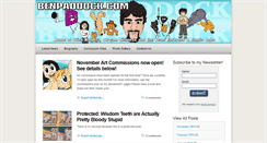 Desktop Screenshot of benpaddock.com